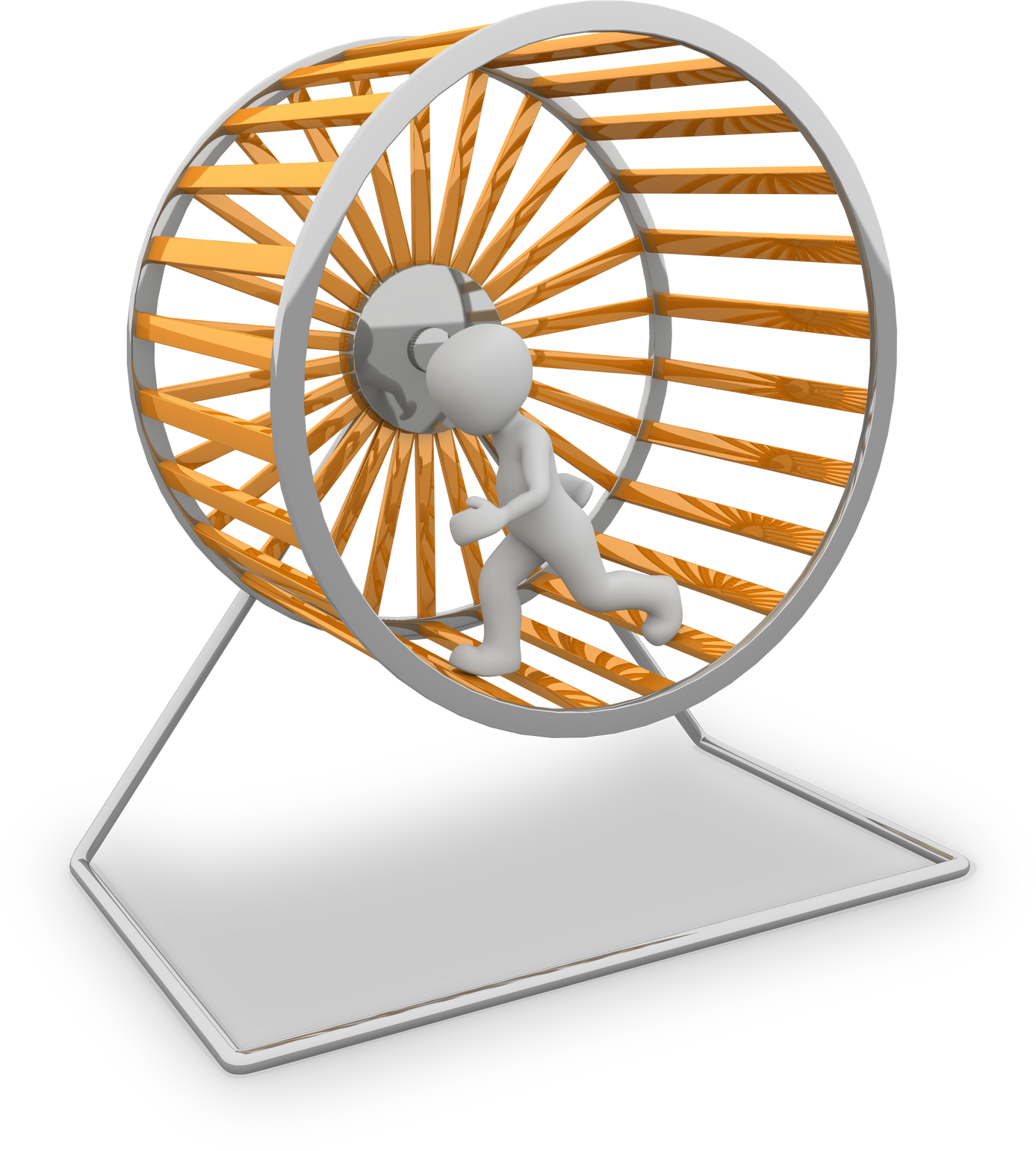 Running in a Hamster Wheel of Life