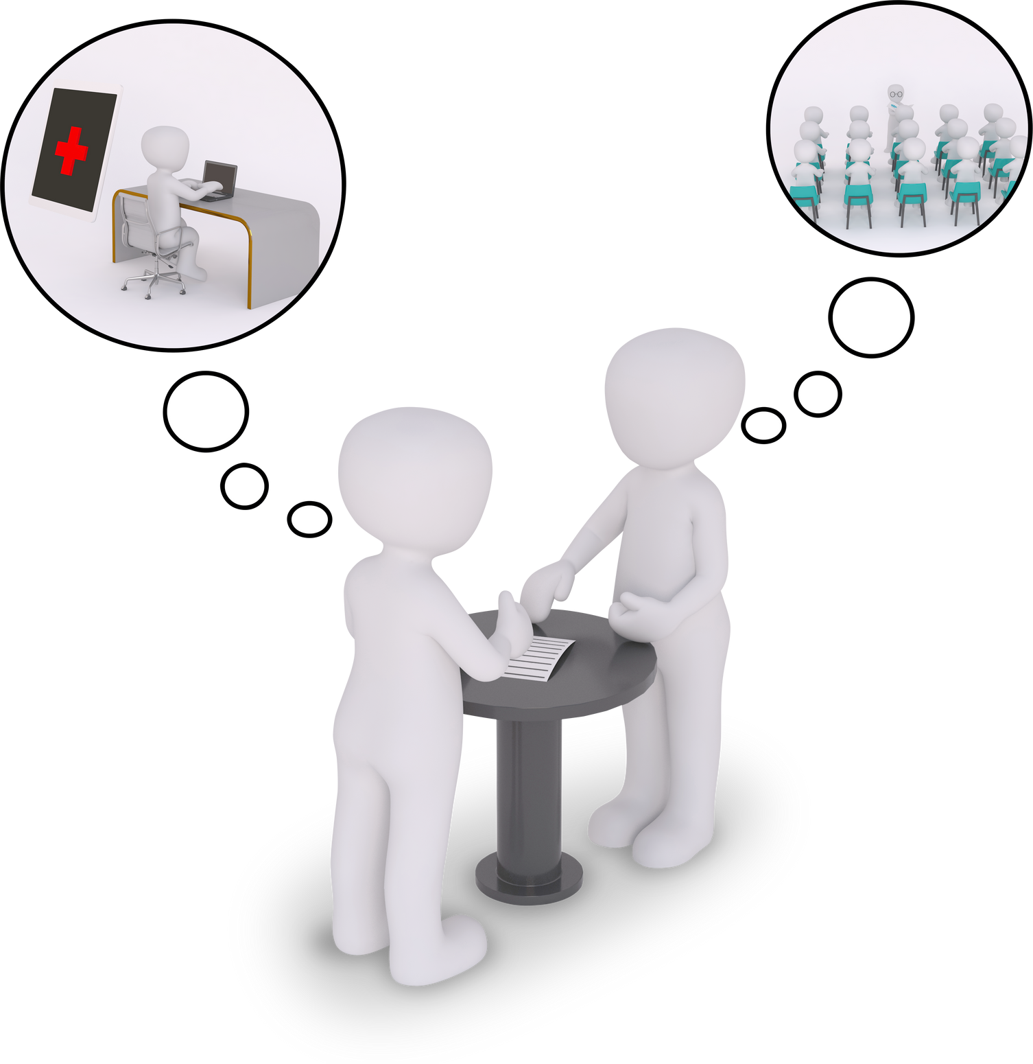 Negotiate About the Rules with Different Thoughts