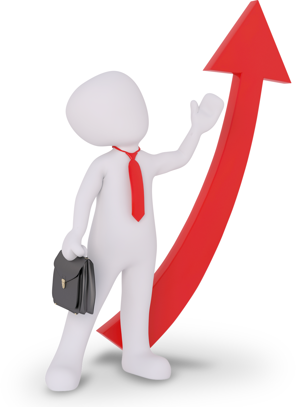 Successful Business Man Illustration
